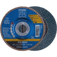 POLIFAN FLAP DISC GP ZIRCONIA - PFC 125 Z 40 PSF - 10 Pack